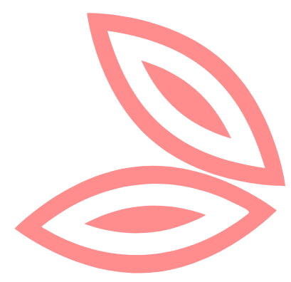 Petals taken from the logo used as an element for the page